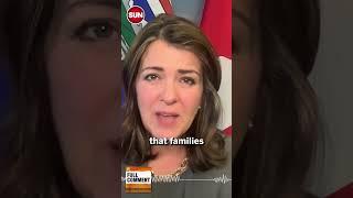 Danielle Smith says unlike Justin Trudeau, she believes most families love their kids.