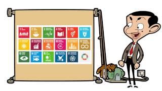 Mr Bean & Teddy for the Global Goals | Global Goals