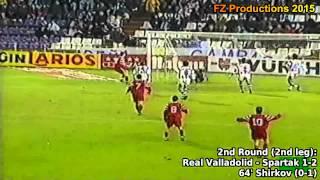 1997-1998 Uefa Cup: FC Spartak Moscow All Goals (Road to Semifinals)