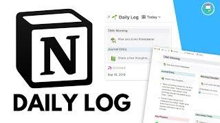 How to Create a Notion Daily Log