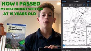 I Passed My Instrument Written At 15 Years Old