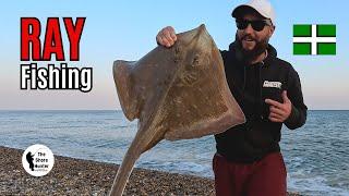 UK Beach Fishing, Smooth Hound & Ray Fishing. The Shore Hunter 4K Drone