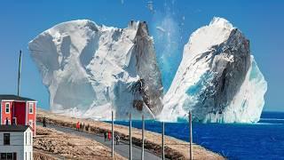 25 Effondrements Massifs de Glaciers Filmés par une Caméra !