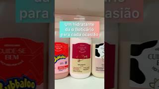 Hidratantes o Boticário Cuide-se Bem #autocuidado #dicadebeleza #cheirosa #boticario #rotinadebanho