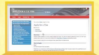 How to Apply for an American Visa (English)