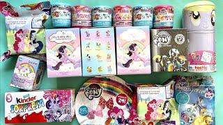 My Little Pony Toys Collection Unboxing Review | MLP ASMR So Satisfying no talking