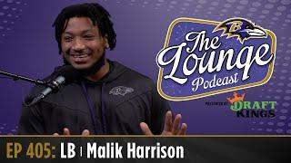 Malik Harrison Joins The Lounge | Baltimore Ravens