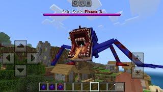 New Infected Shin Sonic MOD ADDON UPDATE In Minecraft PE