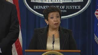 AG Lynch Announces 16 Additional FIFA Officials Indicted for Racketeering Conspiracy & Corruption