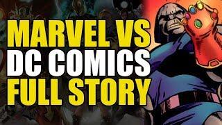 Marvel vs DC Full Story: Marvel vs DC to Avengers vs Justice League | Comics Explained