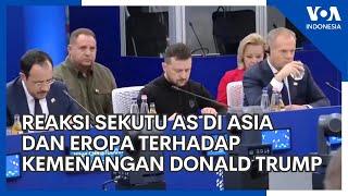 Reaksi Sekutu AS di Asia dan Eropa terhadap Kemenangan Donald Trump