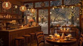 Cozy Coffee Shop with Smooth Piano Jazz Music for Relaxing, Working, Studying