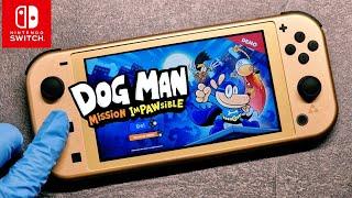 Dog Man: Mission Impawsible Nintendo Switch Lite Gameplay