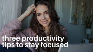 Working From Home Routines: 3 Productivity Tips To Stay Focused In 2020