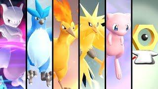 How to Get All Legendary Pokémon in Pokémon Let's Go Pikachu & Eevee