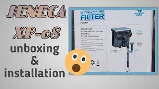 Jeneca XP-08 External Hanging Filter Unboxing