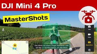 DJI Mini 4 Pro MasterShots DEUTSCH Drohne Tutorial Dronie Rocket