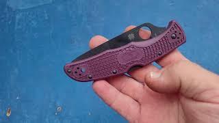 Spyderco Endura PD1 edge retention testing.  How well.did Seki City do on this one?