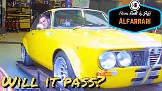 Will it pass? - Ferrari engined Alfa 105 Alfarrari build part 217