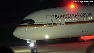 German Air Force A350 Takeoff - Cologne Bonn Airport - 2024-11-03