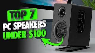 Top 7 Best BUDGET PC SPEAKERS on Amazon [2025]  [Cheap] For Gaming / Compact Design / Under $100