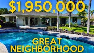 Luxury Home With Pool In Desired Kahakai Estates Hawaii Real Estate