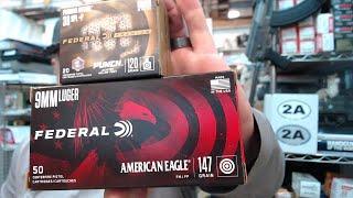 Ammo Shortage 2020 : Federal Ammunition Unboxing & Production / Availability Update / 9mm 38 prices