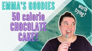 I tried Emma’s Goodies 50 calorie chocolate cake (satisfied my cake cravings?) | Weight Loss