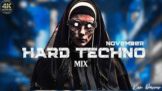 Hard Techno Mix 2024 | 4K Rave • Visuals | November / AREA ONE•NIOTECH•SANDRO CARDIO•NEEK•..