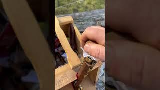 Shooting a Pedersoli flintlock Kentucky pistol