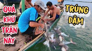 Kỷ Lục ! Bầy Cá Khủng Sa Lưới Ngư Dân , Bà Con Tiếp Tay Gỡ Cá Không Kịp | #66TV #fishing