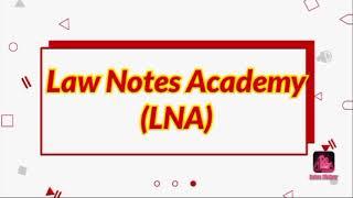 Introduction - LAW NOTES ACADEMY