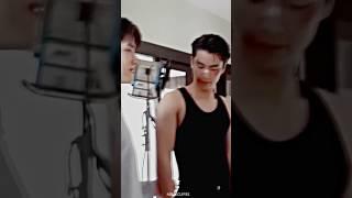 he loves his arms so much  #ohmleng #gmmtv #lengthanaphon #ohmpawat #thaibl