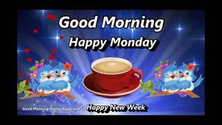 Happy Monday Wishes,Happy Monday Greetings,Happy Monday Whatsapp Status Video,Happy New Week,Message