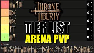 Ultimate Throne and Liberty PVP Arena Tier List