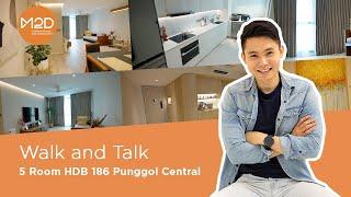 [Walk and Talk] 1350 SQFT 5ROOM HDB HOME TOUR | Home Transformation | M2D Interior Design