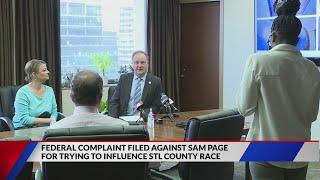 Federal complaint filed against Sam Page