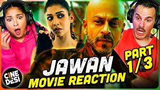 JAWAN Movie Reaction Part 1/3! | Shah Rukh Khan | Nayanthara | Vijay Sethupathi