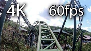 Firechaser Express on-ride 4K POV @60fps Dollywood