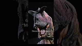 Top 10 Badass Dinosaur Name Meanings #dinosaur #prehistoric #dinosaurnames #aura