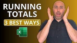 Excel Running Totals the RIGHT Way [Pro Tips for Better Results]