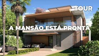 VEJA COMO FICOU ESSA MANSÃO | Casa venda no condomínio Del Lago na Barra da Tijuca | Azuza Imóveis