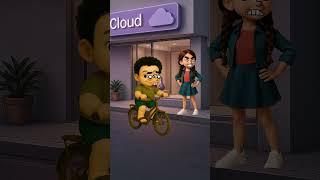 This girl is very materialistic#shorts #funny #cartoon #helpmemakethismakesense