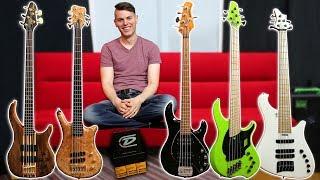 5-STRING BASS SHOOTOUT - Peavey, Warwick, Music Man, Dingwall, Le Fay