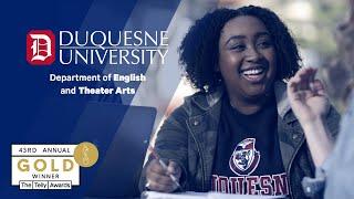 Duquesne University - English & Theater Arts Promotional Video - Pittsburgh Video Production Company