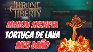 REALIZA ESTA MISION SECRETA Y EVITA EL DAÑO DE LA LAVA | THRONE AND LIBERTY