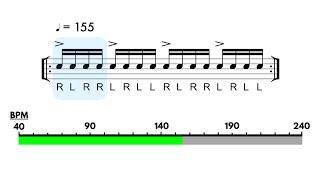 How Fast Can You Play Paradiddles?  [Snare Drum Warm Up]