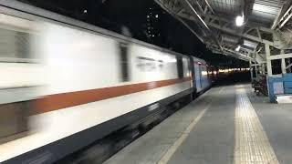 !! 12239 Mumbai Central - Hisar AC Duronto Express With WAP-7 Skipping Mumbai Suburban Station !!