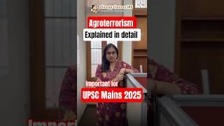 Agroterrorism Explained in detail |  UPSC Mains 2025 | Sleepyclasses IAS