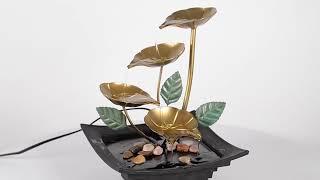 metal indoor fountain